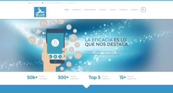 BLUE MARKETING COLOMBIA