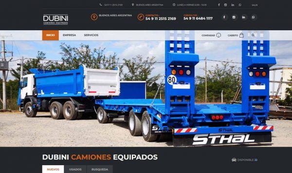 Dubini Camiones Equipados